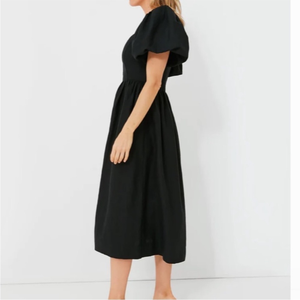 Pomander Place Alexis midi dress in black - Picture 5 of 11